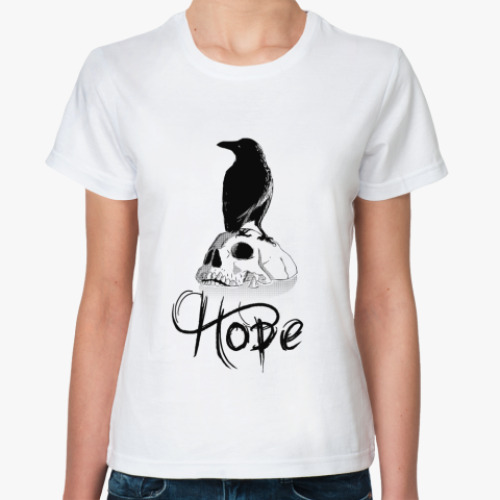 Классическая футболка Hope for girls