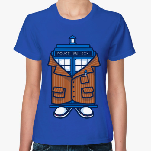 Женская футболка Десятый Доктор
