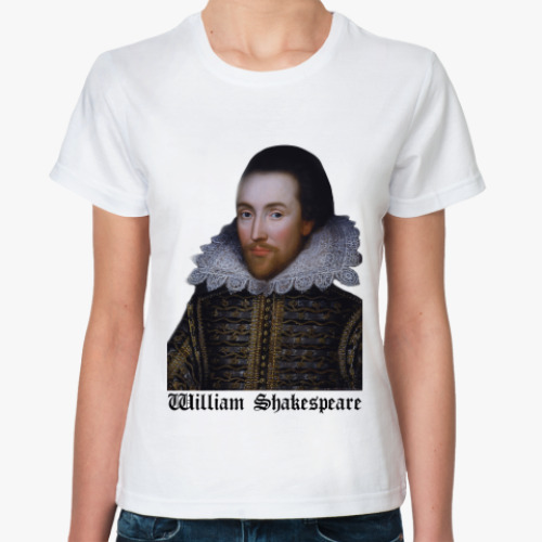 Классическая футболка William Shakespeare