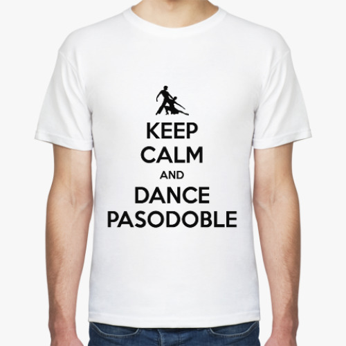 Футболка Keep Calm And Dance PasoDoble