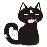  кот с рыбкой