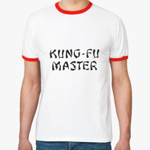 Футболка Ringer-T  Kung-Fu