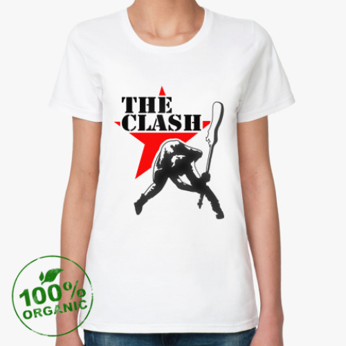 Женская футболка из органик-хлопка The Clash