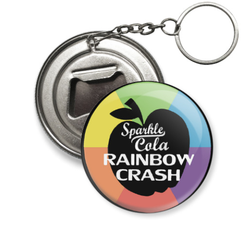 Брелок-открывашка Rainbow Crash