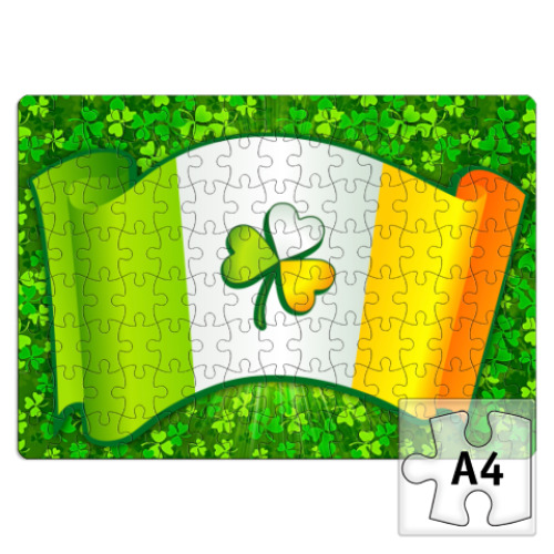 Пазл Irish flag
