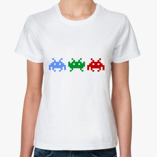 Классическая футболка Invaders