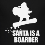 Santa is a boarder!