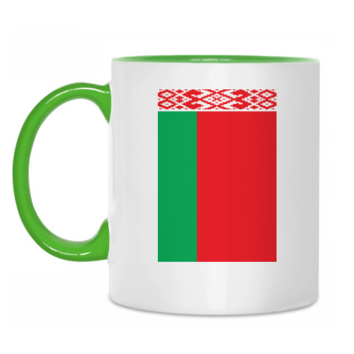 Кружка Беларусь. Государственный Флаг