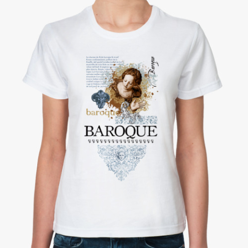Классическая футболка BAROQUE