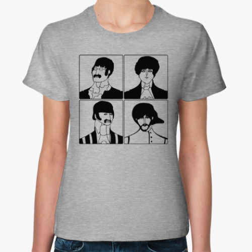 Женская футболка Beatles