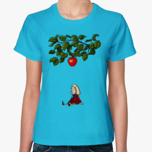 Женская футболка Sir Isaac Newton