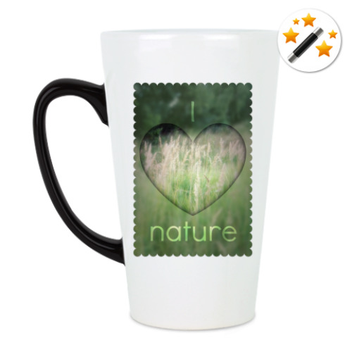 Кружка-хамелеон 'I Heart Nature'