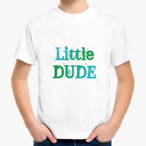 Детская футболка Little DuDe!