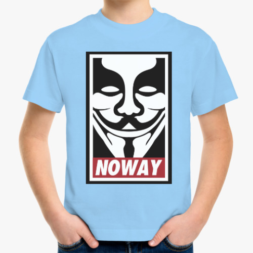 Детская футболка Анонимус Noway