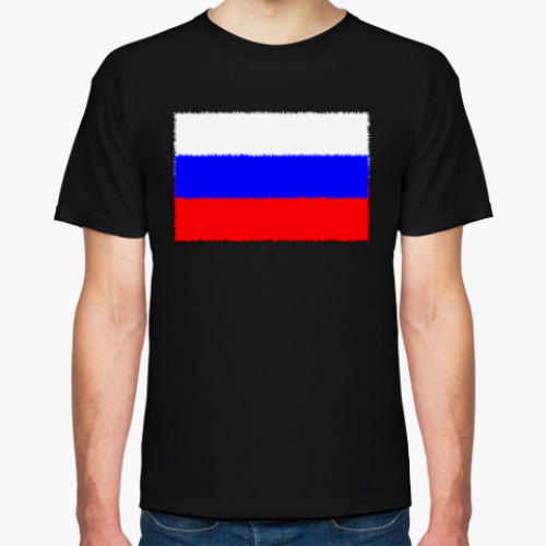 Футболка Российский флаг