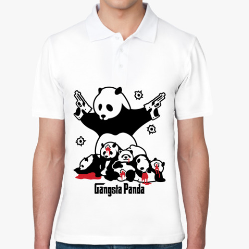 Рубашка поло Gangsta panda