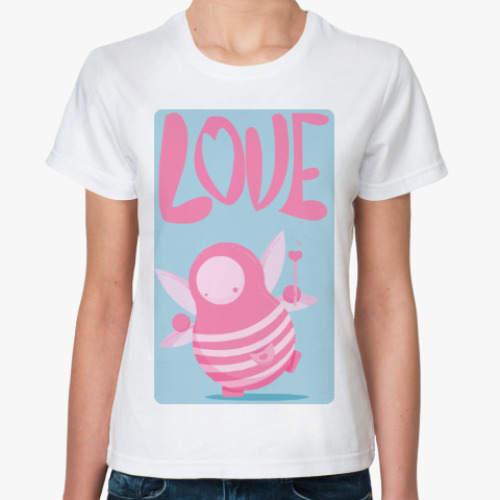 Классическая футболка Love
