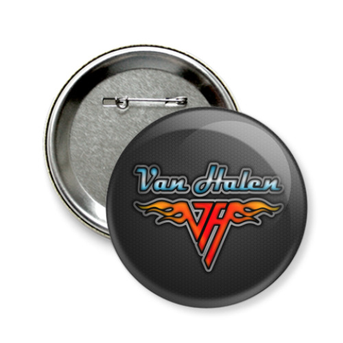 Значок 58мм Van Halen