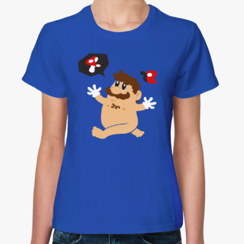 Женская футболка Супер Марио и грибы