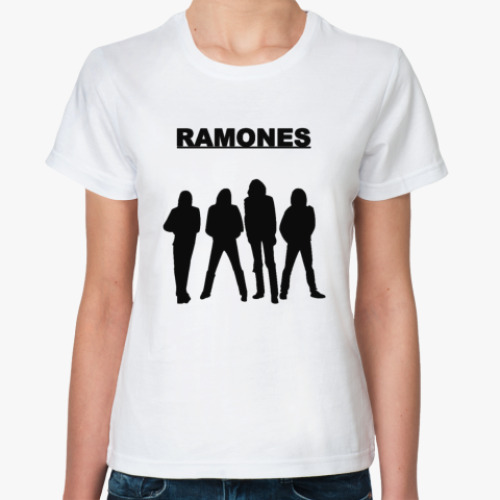 Классическая футболка Ramones fgr Жен