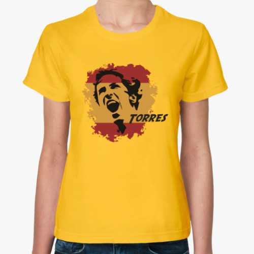 Женская футболка Торрес