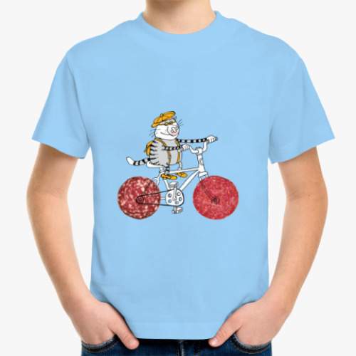 Детская футболка Кот Трюндель