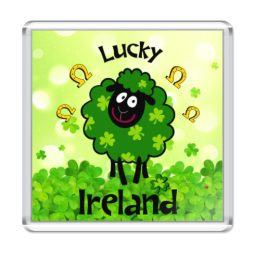 Магнит Lucky Ireland