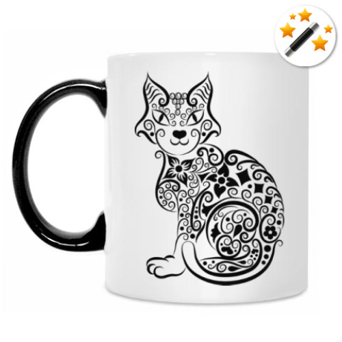 Кружка-хамелеон Cat