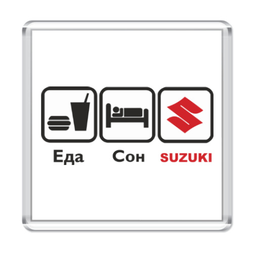 Магнит  Suzuki.