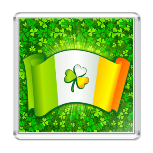 Магнит Ирландский флаг