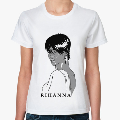 Классическая футболка Rihanna