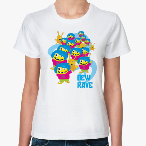 Классическая футболка New rave
