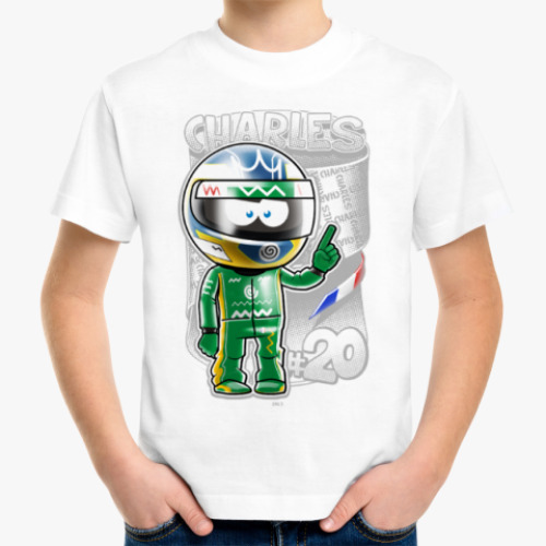 Детская футболка Charles № 20