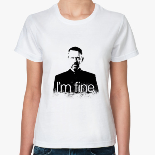 Классическая футболка Im fine