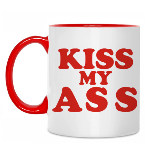 Кружка Kiss my ass