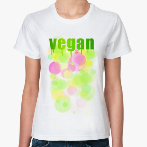 Классическая футболка Vegan summer
