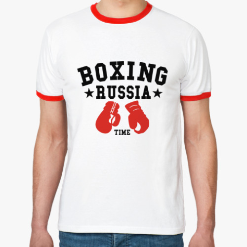 Футболка Ringer-T Boxing Russia