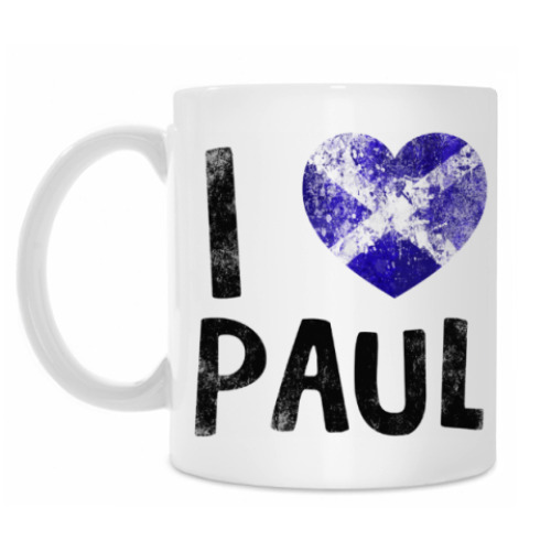 Кружка I LOVE PAUL