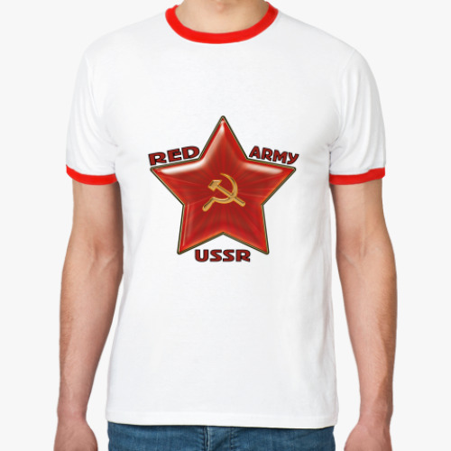 Футболка Ringer-T Red army USSR