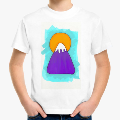Детская футболка  Mountain