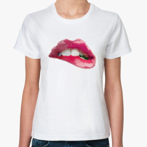 Классическая футболка Art Lips