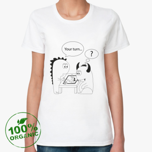 Женская футболка из органик-хлопка Monsters