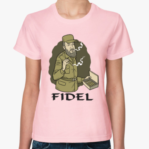 Женская футболка Fidel