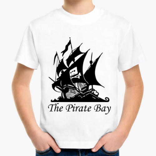 Детская футболка The Pirate Bay
