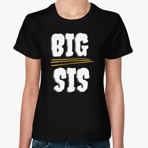 Женская футболка BIG SIS