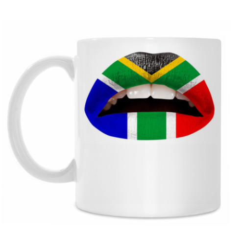 Кружка Африканские Губы (флаг)