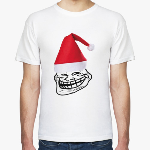 Футболка новогодний Trollface