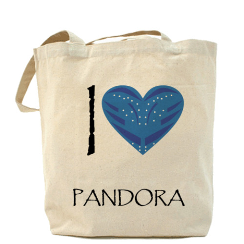 Сумка шоппер I love Pandora