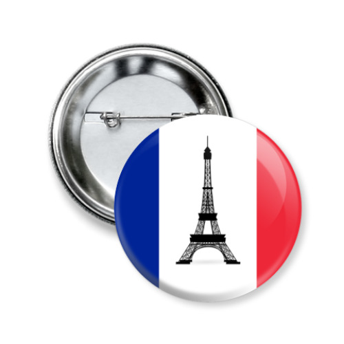 Значок 50мм France