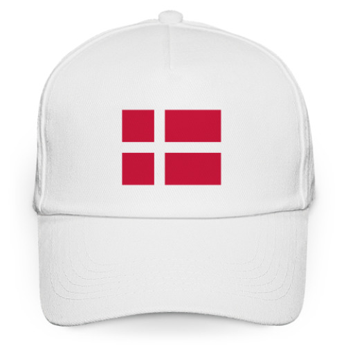 Кепка бейсболка Флаг Дания
